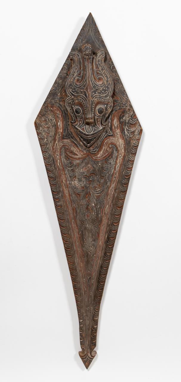 SOUTHEAST ASIAN, LARGE POLYCHROME