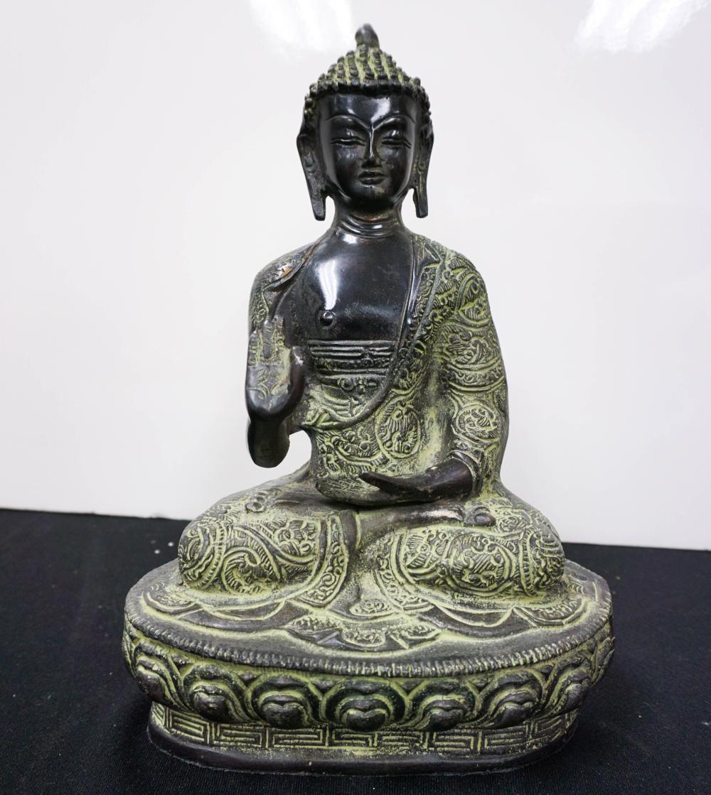 SOUTHEAST ASIAN METAL FIGURE OF A