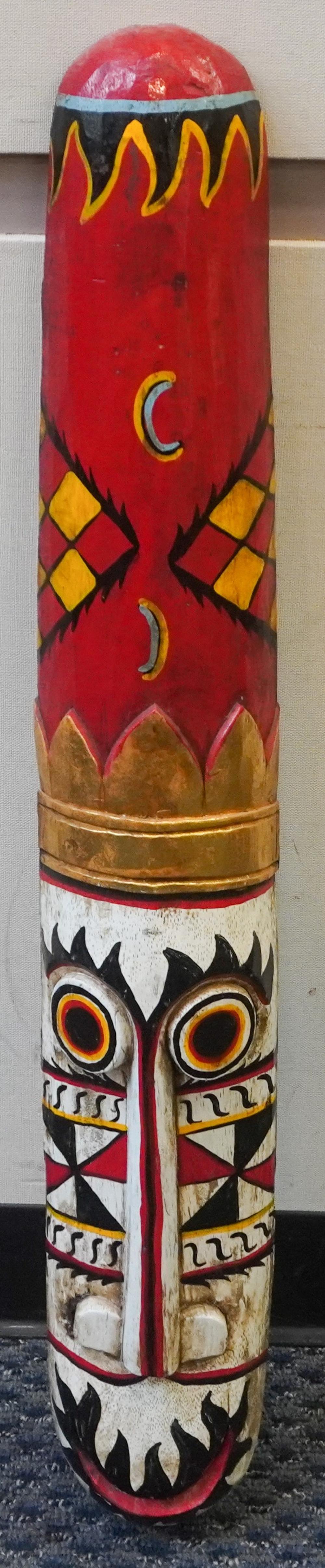 SOUTHEAST ASIAN PAINTED WOOD