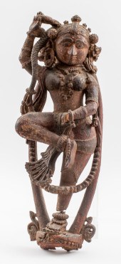 SOUTHEAST ASIAN PAINTED WOOD S