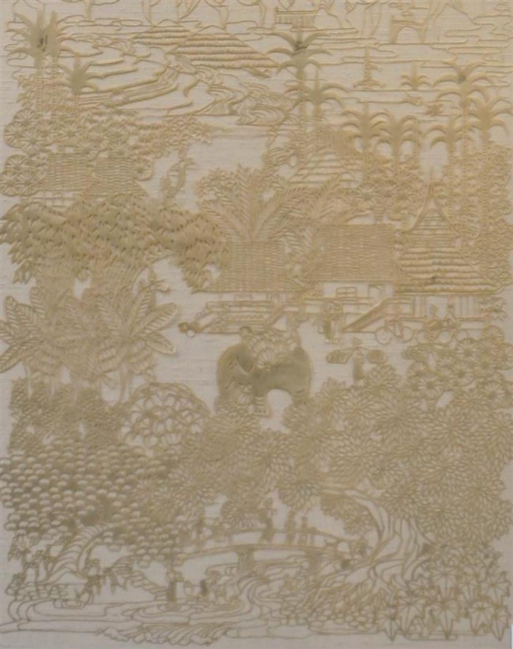 SOUTHEAST ASIAN PAPER CLIPPING OF