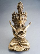 SOUTHEAST ASIAN PATINATED META