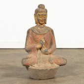 SOUTHEAST ASIAN POLYCHROME STO