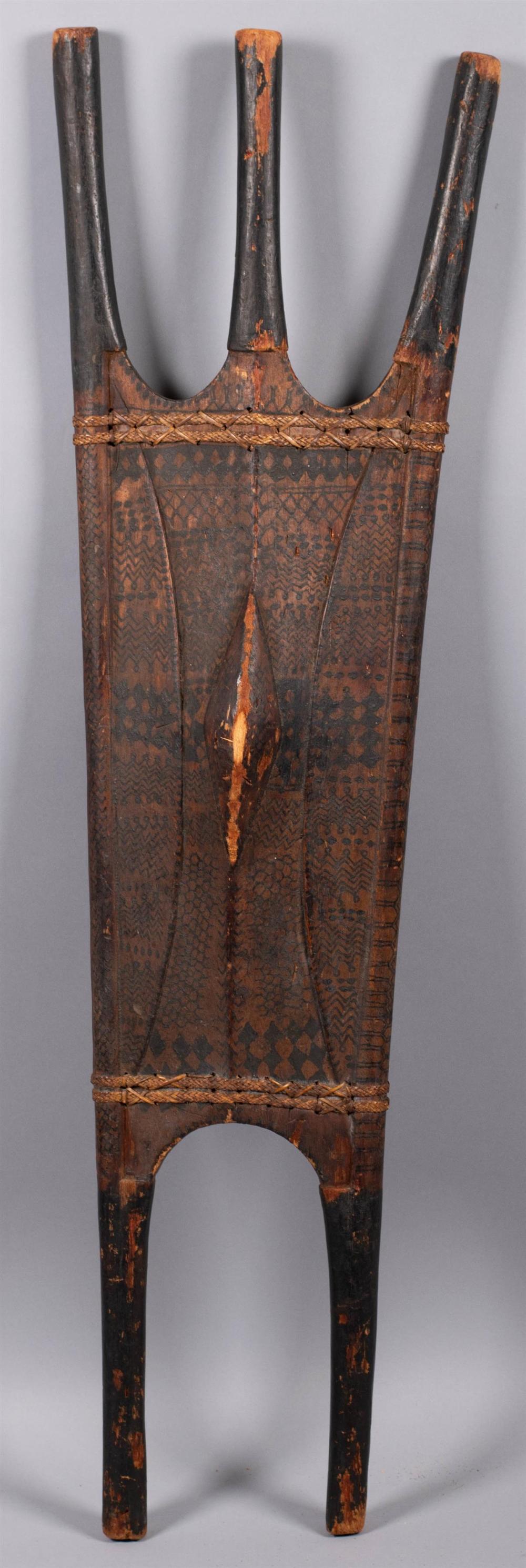 SOUTHEAST ASIAN POLYCHROMED WOOD