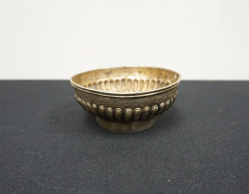 SOUTHEAST ASIAN SILVER ALMS BOWL