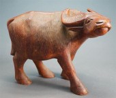 SOUTHEAST ASIAN STAINED CARVED