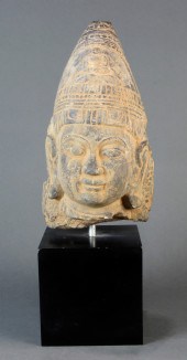 SOUTHEAST ASIAN STONE BUDDHA H