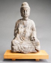 SOUTHEAST ASIAN STONE FIGURE O