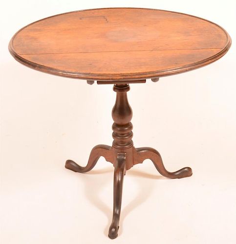 SOUTHEASTERN PA WALNUT TILT TOP TEA