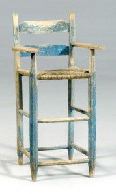 Southern blue-painted highchai
