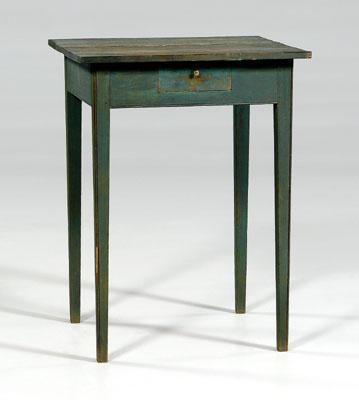 Southern blue-painted table, fine