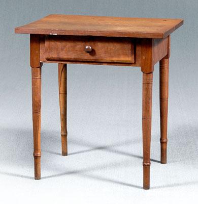 Southern cherry one-drawer table,