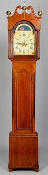 SOUTHERN CHERRY TALL CASE CLOC