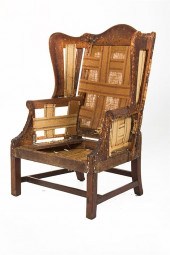 Southern Chippendale mahogany