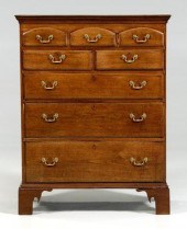 Southern Chippendale tall ches