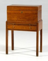 Southern Chippendale walnut ce