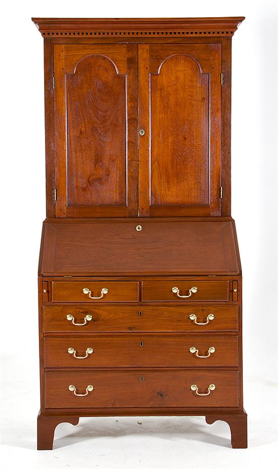 Southern Chippendale walnut desk