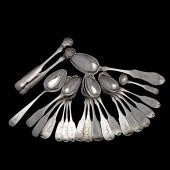 Southern Coin Silver Flatware