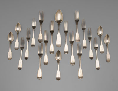 Southern Coin Silver Flatware