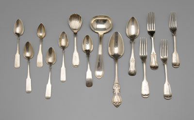 Southern Coin Silver Flatware