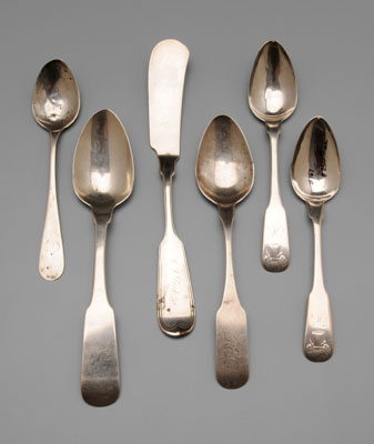 Southern Coin Silver Flatware