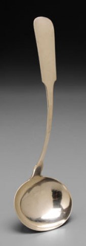 Southern Coin Silver Ladle Geo