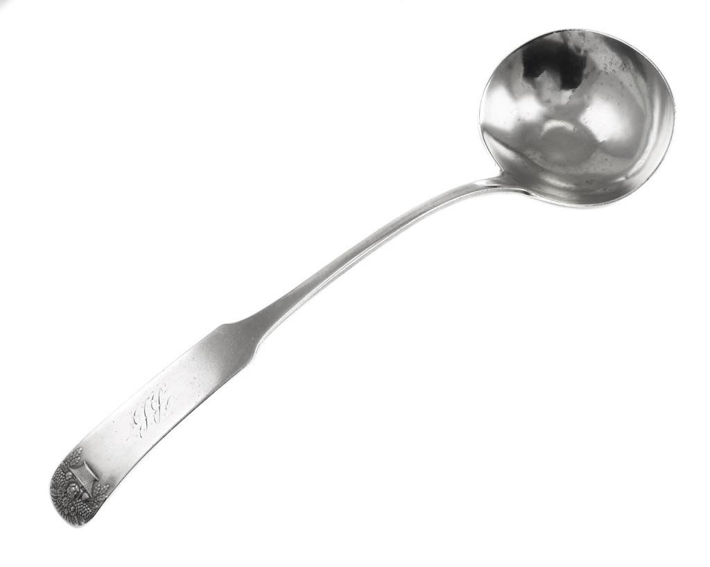 SOUTHERN COIN SILVER LADLE HENRY