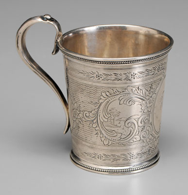Southern Coin Silver Mug South