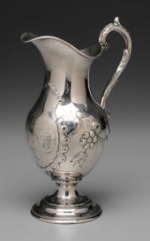 Southern Coin Silver Pitcher A