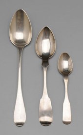 Southern Coin Silver Spoons No