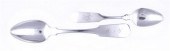 Southern coin silver spoons So