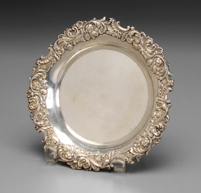 Southern Coin Silver Wine Coaster