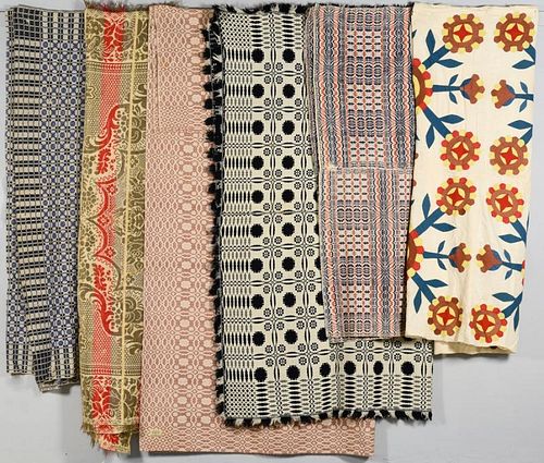 SOUTHERN COVERLETS & QUILT TOP, 6
