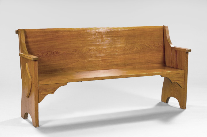 Southern Cypress Church Pew, 