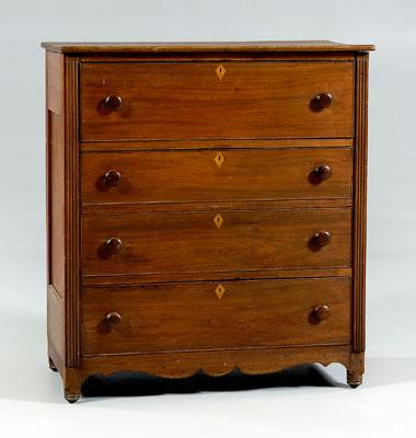 Southern Federal inlaid walnut