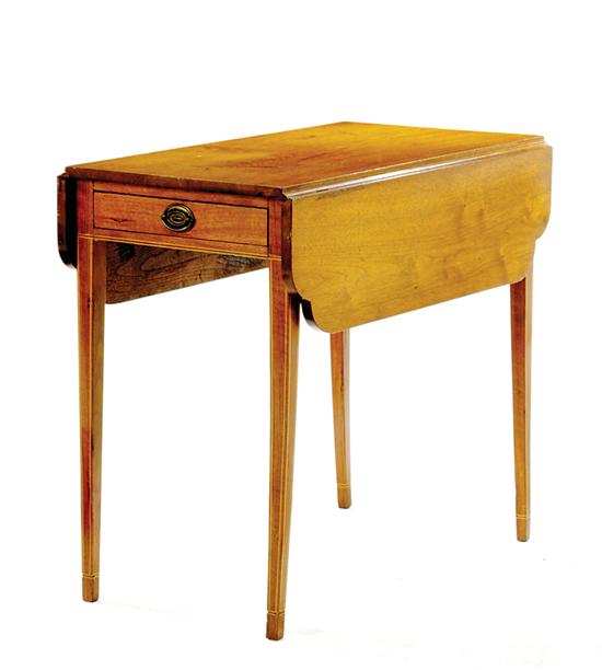 Southern Federal inlaid walnut
