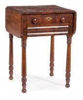 SOUTHERN FIGURED MAHOGANY DROP