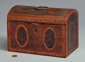SOUTHERN INLAID TEA CADDY, POS