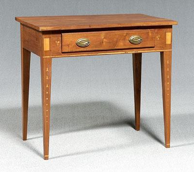 Southern inlaid walnut writing
