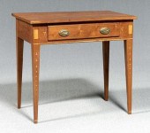 Southern inlaid walnut writing