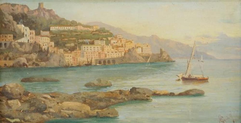 SOUTHERN ITALIAN COASTAL VIEW,