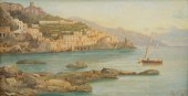 SOUTHERN ITALIAN COASTAL VIEW,