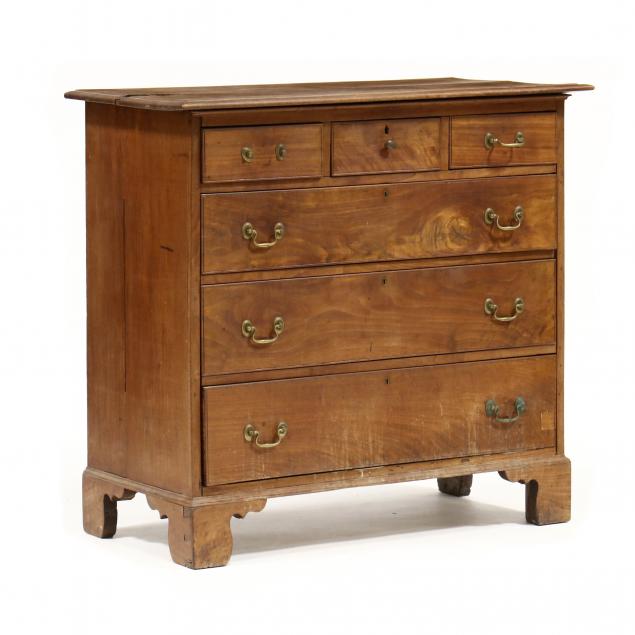 SOUTHERN LATE CHIPPENDALE WALNUT