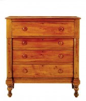 Southern late Federal walnut c