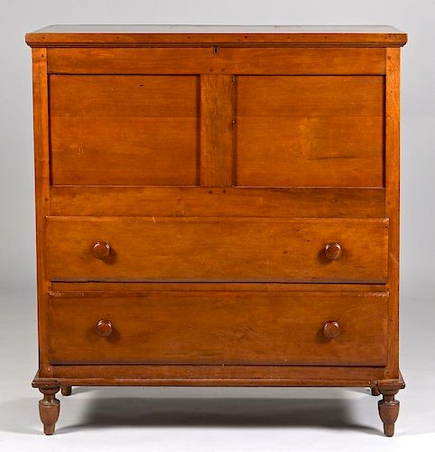 SOUTHERN LIFT TOP CHEST OF DRAWERS,