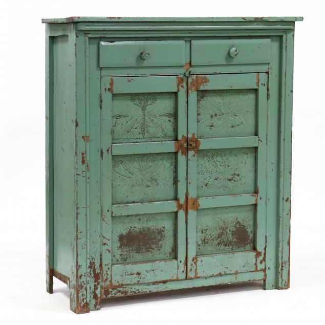 SOUTHERN PAINTED PUNCHED TIN PIE