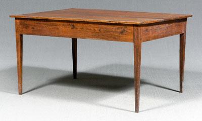 Southern pine harvest table, yellow