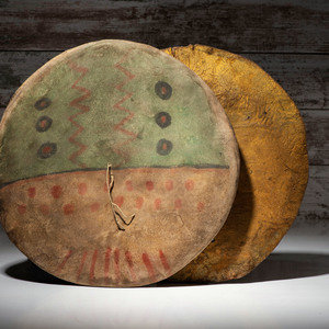 Southern Plains Buffalo Hide Shield