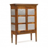 SOUTHERN PUNCHED TIN PIE SAFE