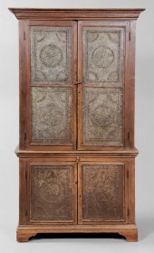Southern Punched-Tin Pie Safe